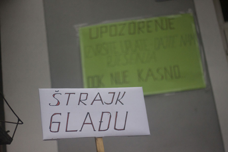 Rudari iz Zenice zamrzli štrajk glađu