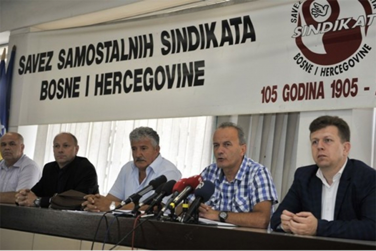Savez sindikata Federacije BiH traži povećanje minimalca na 623 KM