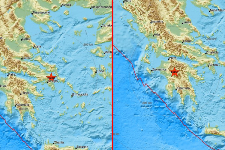 Dva zemljotresa zatresla Grčku