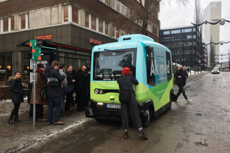 Na ulicama Šokholma autobusi bez vozača