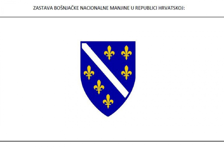 U Hrvatskoj usvojeni grb i zastava bošnjačke nacionalne manjine