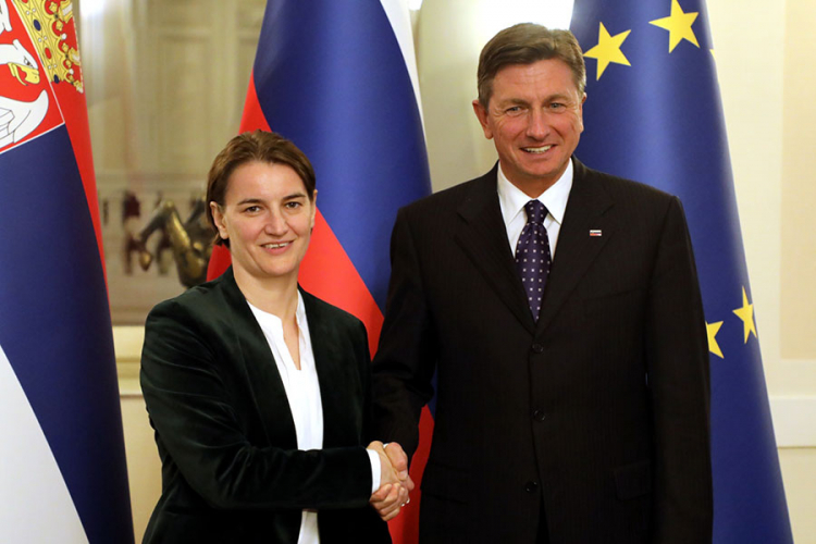 Brnabić i Pahor: Saradnja kroz otvoreni politički dijalog