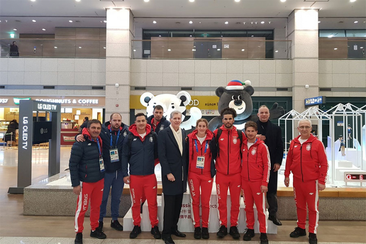 Tim Srbije stigao u Pjongčang na Zimske olimpijske igre