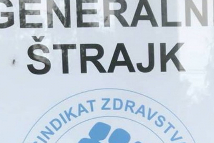 Ljekari stupili u generalni štrajk u HNK-u