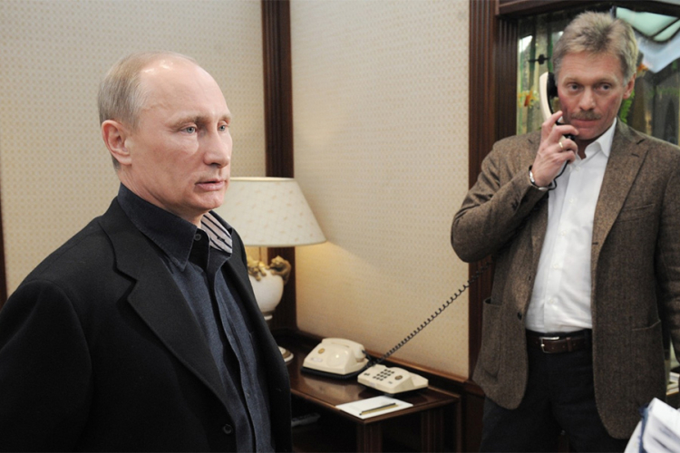 Peskov: Putin se prehladio. Zima je, znate