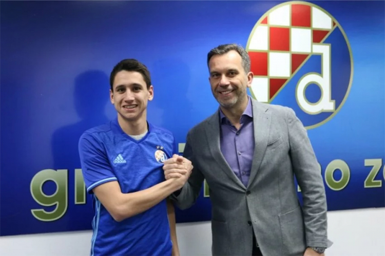 Luka Menalo potpisao ugovor s Dinamom