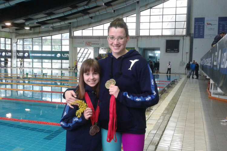 Plivačicama Olimpa sedam medalja u Herceg Novom