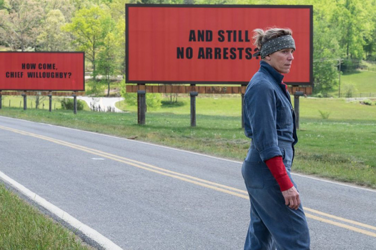 Film sedmice: "Three billboards outside Ebbing, Missouri"