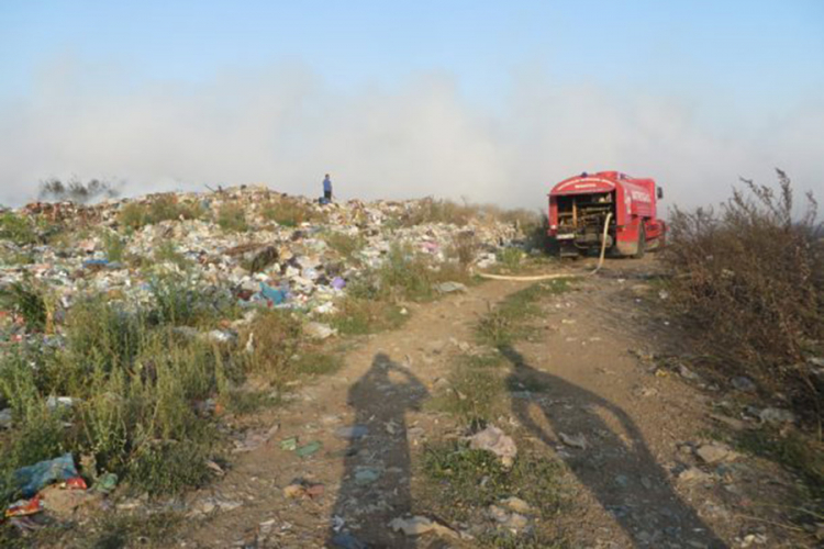 Požari i smrad sa deponije Rudine sve veći problem mještana okolnih sela