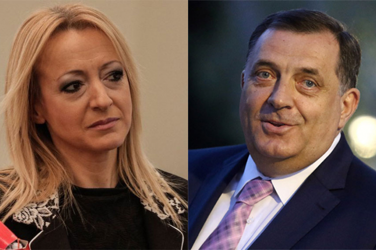 Pandurevićeva uputila pismo Dodiku: Vaša politika bi mogla izazvati ljudske žrtve