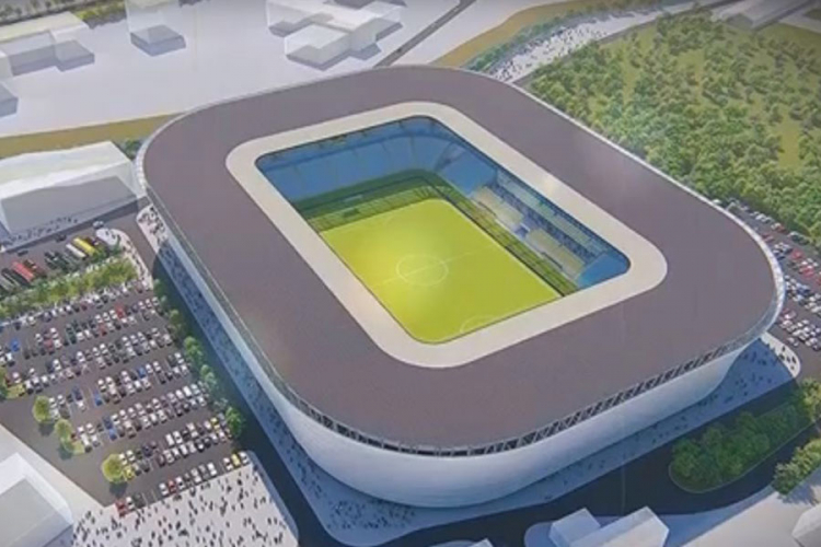 Pogledajte kako bi mogao izgledati novi stadion na kojem bi igrali "Zmajevi"