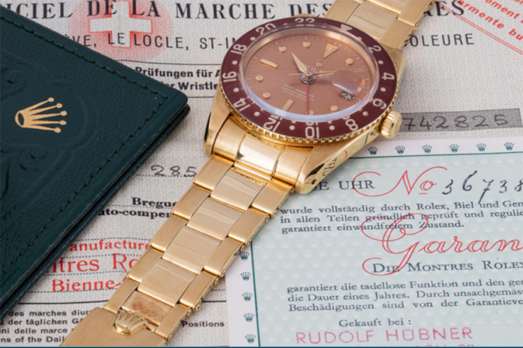3. 1958 Rolex GMT Master – $3.5 milion