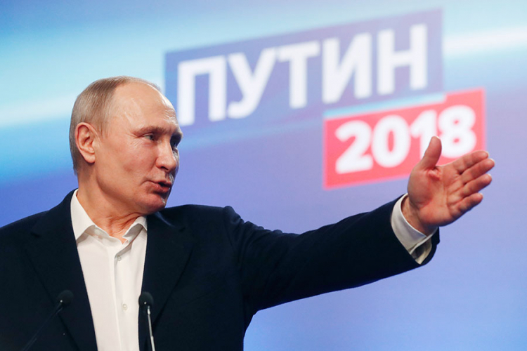 Putin dobio rekordnih 50 miliona glasova, na čelu Rusije još šest godina