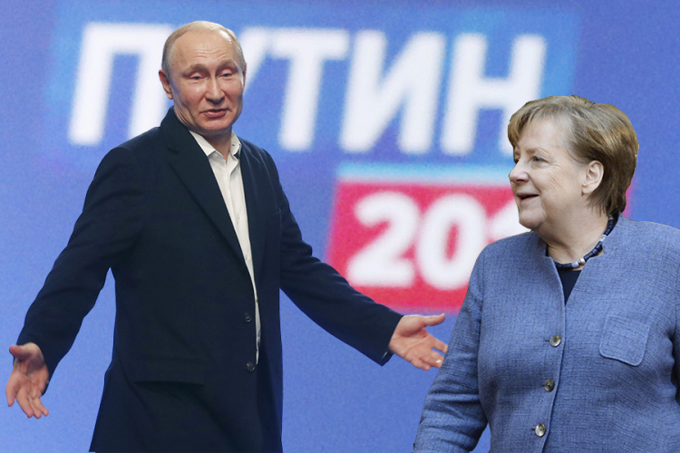 Merkel čestitala Putinu, pozvala na dijalog