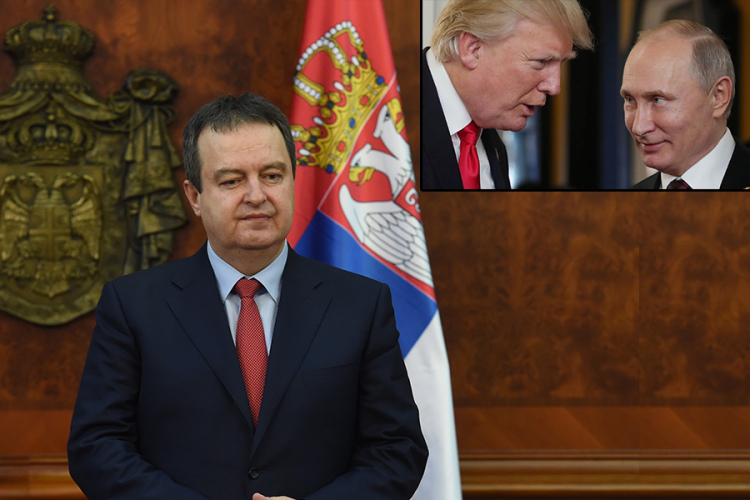 Dačić: Srbija predlaže da se Putin i Tramp sretnu u Beogradu