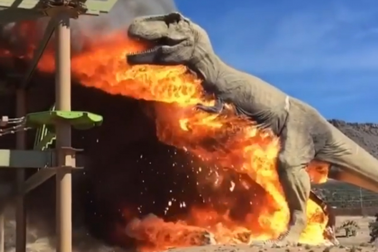 Loše instalacije zapalile dinosaurusa