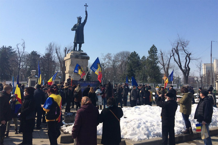 Više od 10.000 na skupu za ujedinjenje Moldavije i Rumunije