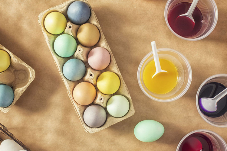 Tehnike farbanja: Vaskršnjem jajetu sve boje lijepo stoje