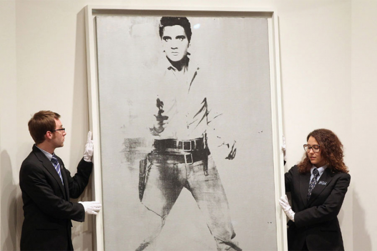 Vorholov portret Elvisa Prislija na aukciji za 30 miliona $