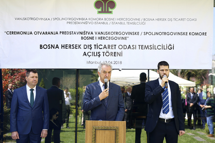 Šarović otvorio predstavništvo Spoljnotrgovinske komore BiH u Istanbulu