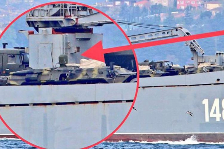 Prepuni ruski ratni brodovi viđeni na Bosforu