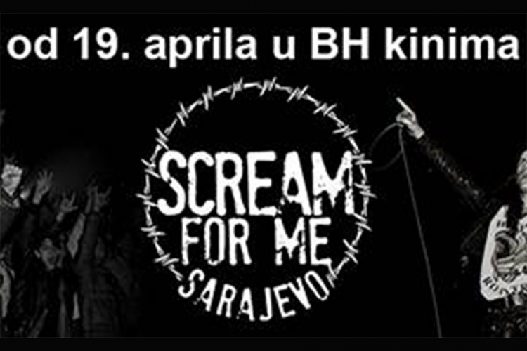 'Scream For Me Sarajevo' od 19. aprila u bh. kinima