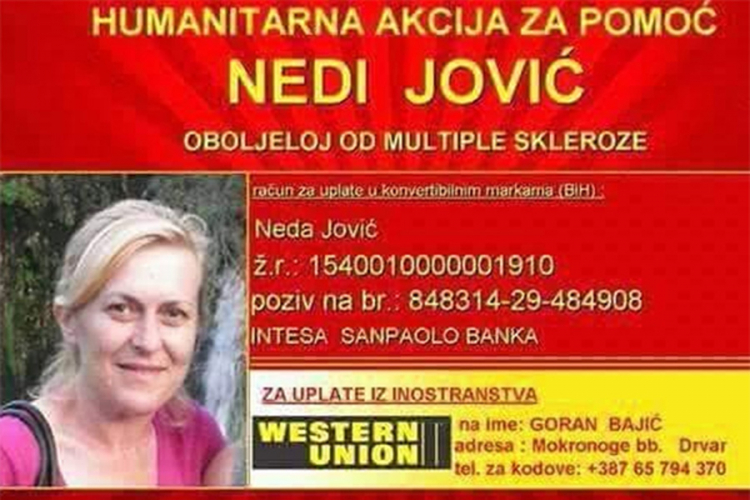 Nedi Jović iz Drvara potrebna pomoć za lijek