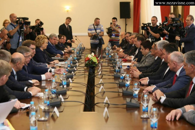 U toku sastanak srpske i ruske delegacije