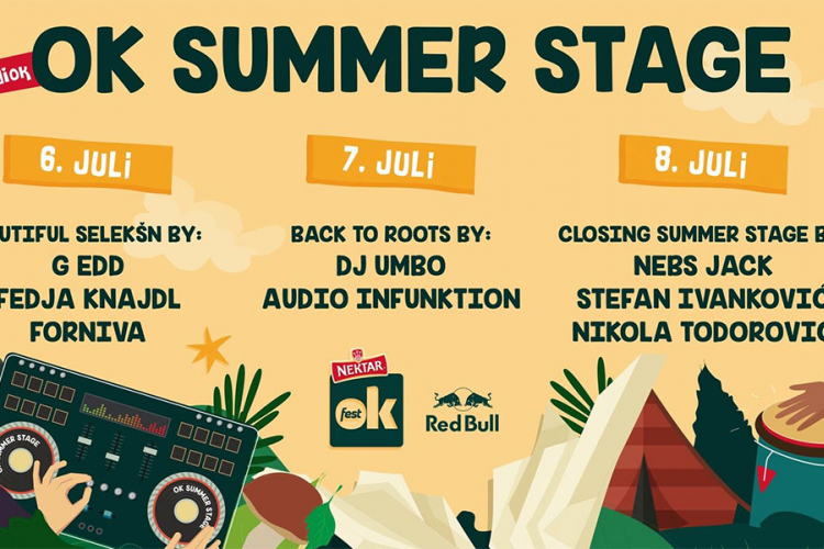 OK Summer Stage – novo osvježenje na Nektar OK Festu