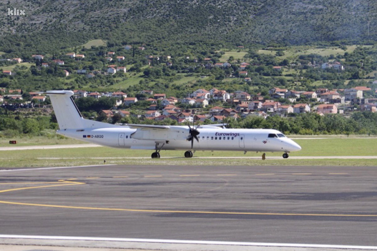 Na mostarski aerodrom sletio prvi avion kompanije "Eurowings"