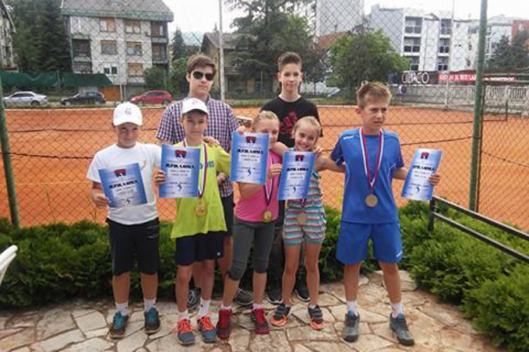 Najmlađi teniseri igrali u Banjaluci