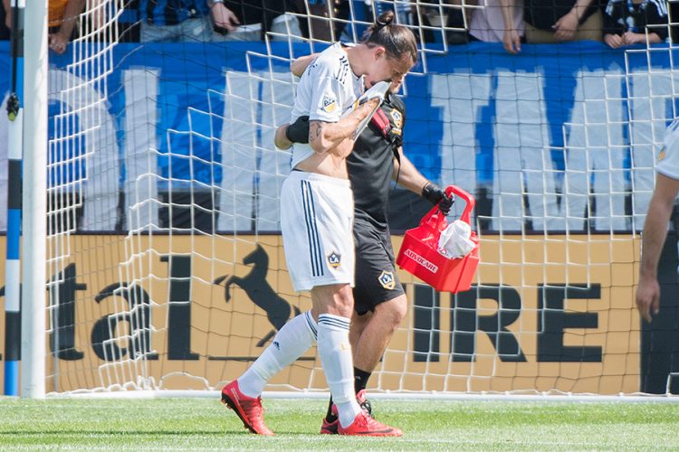 Ibrahimović dobio crveni karton zbog šamaranja protivničkog igrača