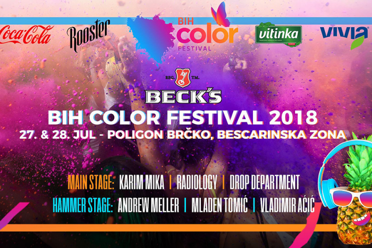 BiH Color Festival powered by Beck’s predstavlja prvu fazu Line Up-a