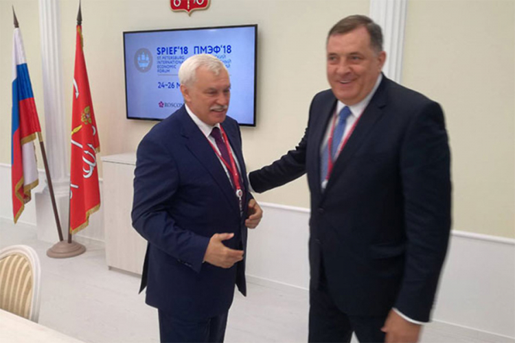 Dodik se sastao sa Poltavčenkom