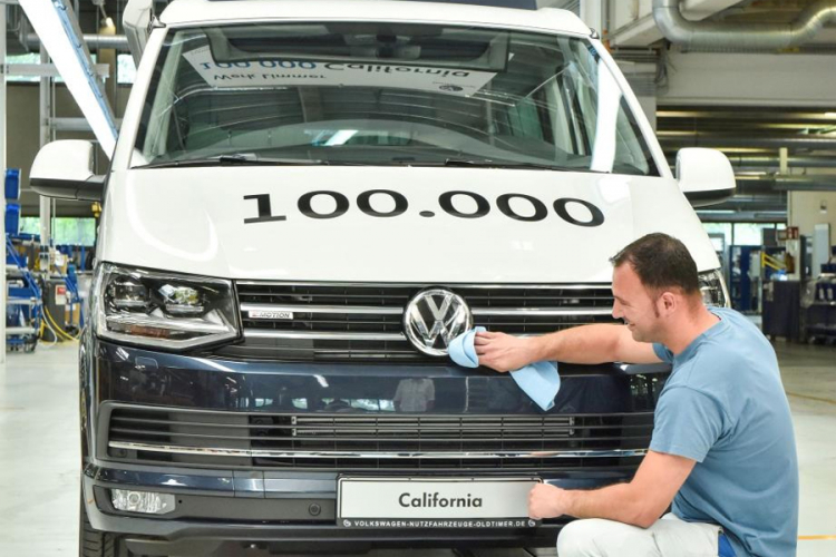 Volkswagen slavi 100.000 proizvedenih California