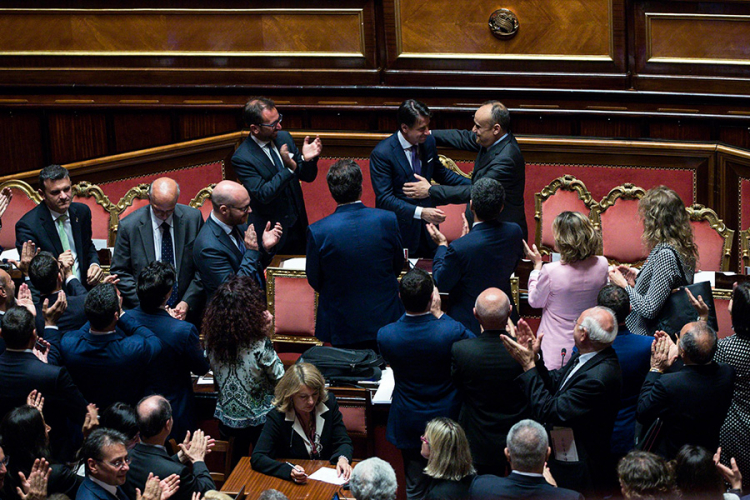 Gornji dom parlamenta izglasao povjerenje novoj vladi Italije