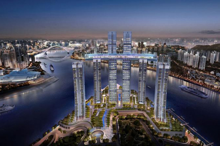 Čudo arhitekture: 6.000 ljudi gradi "vodoravni neboder"