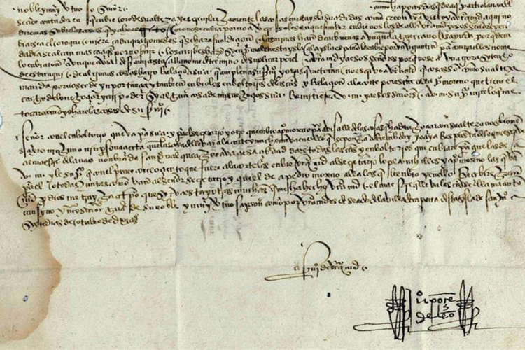 Vraćena ukradena kopija Kolumbovog pisma