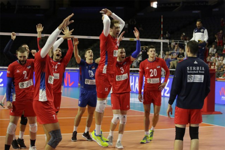 Ubjedljiva pobjeda odbojkaša Srbije protiv Poljske