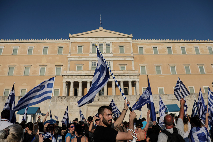 Protesti u Atini i Solunu protiv sporazuma o imenu Makedonije