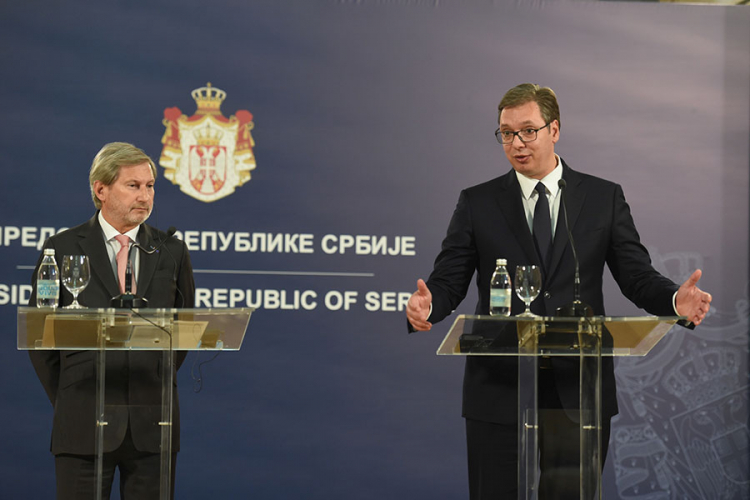 Vučić i Han o kosovskom pitanju
