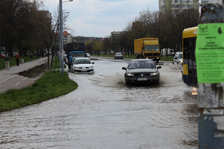 Obilne padavine izazvale probleme u Srbiji