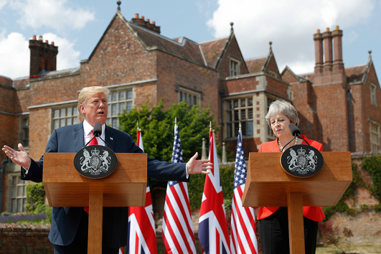Mej, Tramp: "Brexit" neće blokirati postizanje sporazuma o trgovini sa SAD