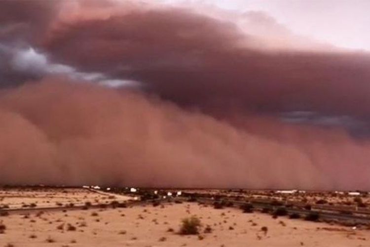 Američku državu "progutala" pješčana oluja za nekoliko minuta