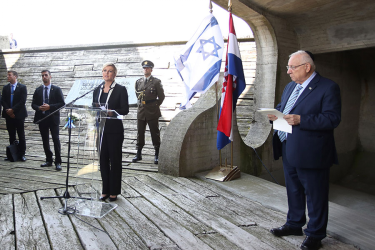 Izraelski predsjednik u Jasenovcu: Moralna obaveza Hrvatske da se suoči s prošlošću