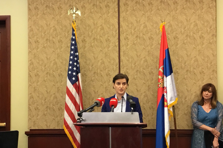 Brnabić: Srbija konačno ima sagovornike u administraciji SAD