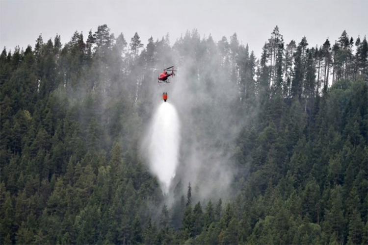 Požari u Švedskoj, više od 360 vatrogasnih ekipa na terenu