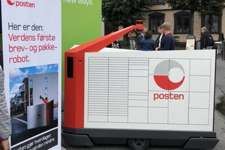 Robot-poštar stigao u Norvešku
