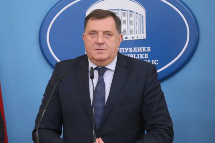Dodik: Stejt department i dalje nekritički postupa po dezinfomacijama ambasade u Sarajevu