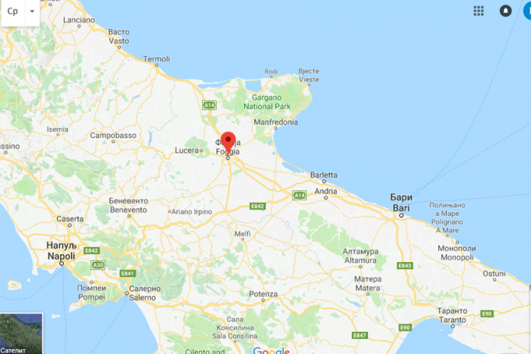 Zemljotres 5,3 stepena kod Fođe u Italiji